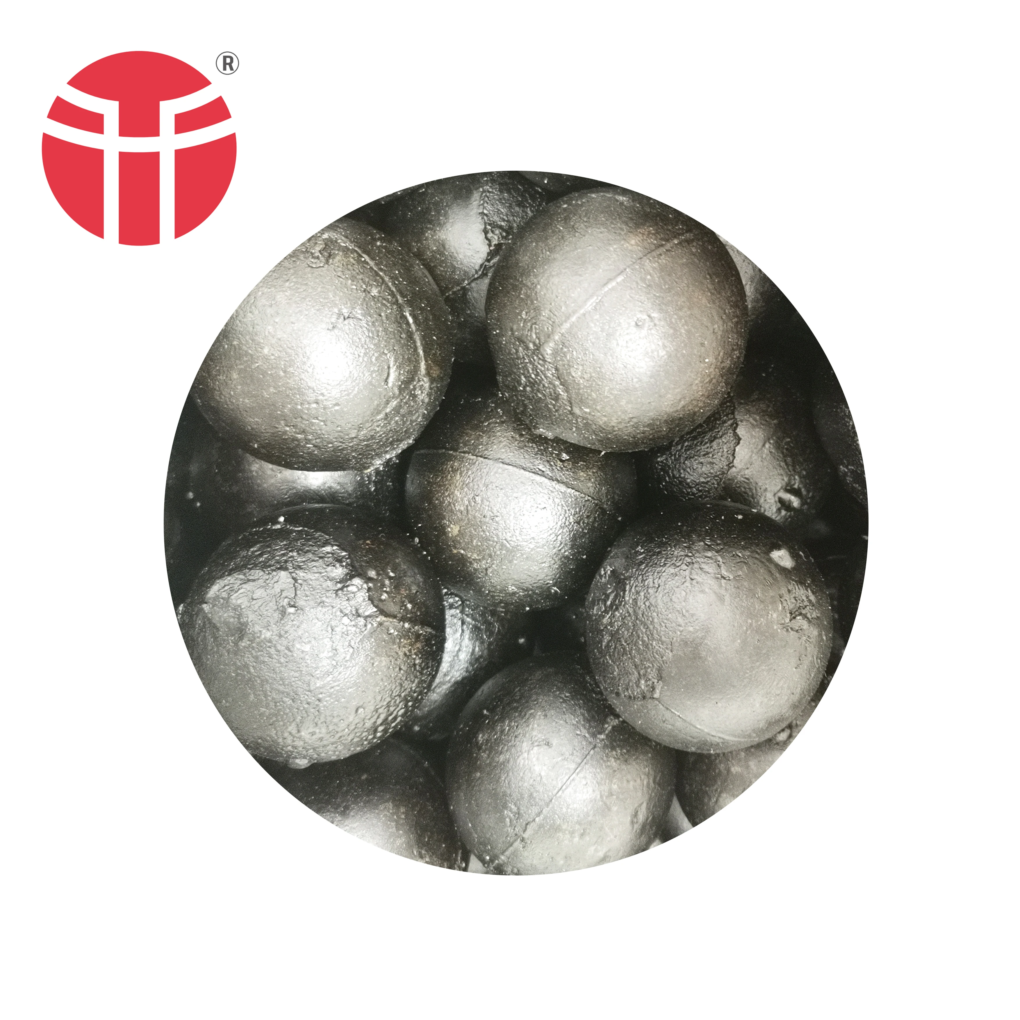 120 125 mm high quality low chrome alloy cast casting iron grinding media steel ball for sale cement plant coal mine ore mill