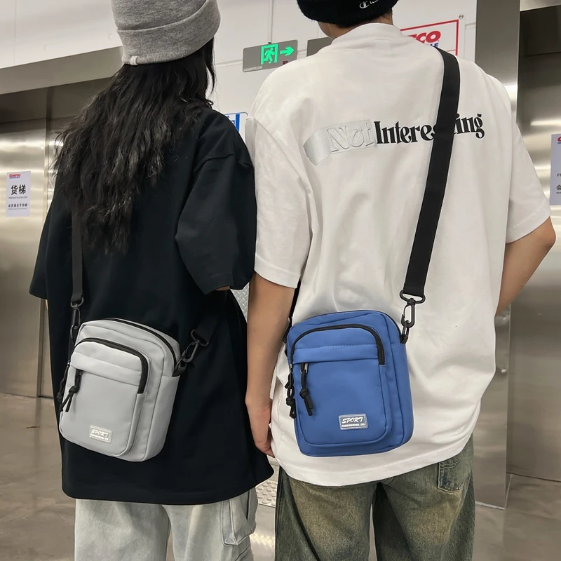 Factory  mini shoulder sling bag for men fashion unisex custom logo shoulder crossbody bag good quality chest bag for men