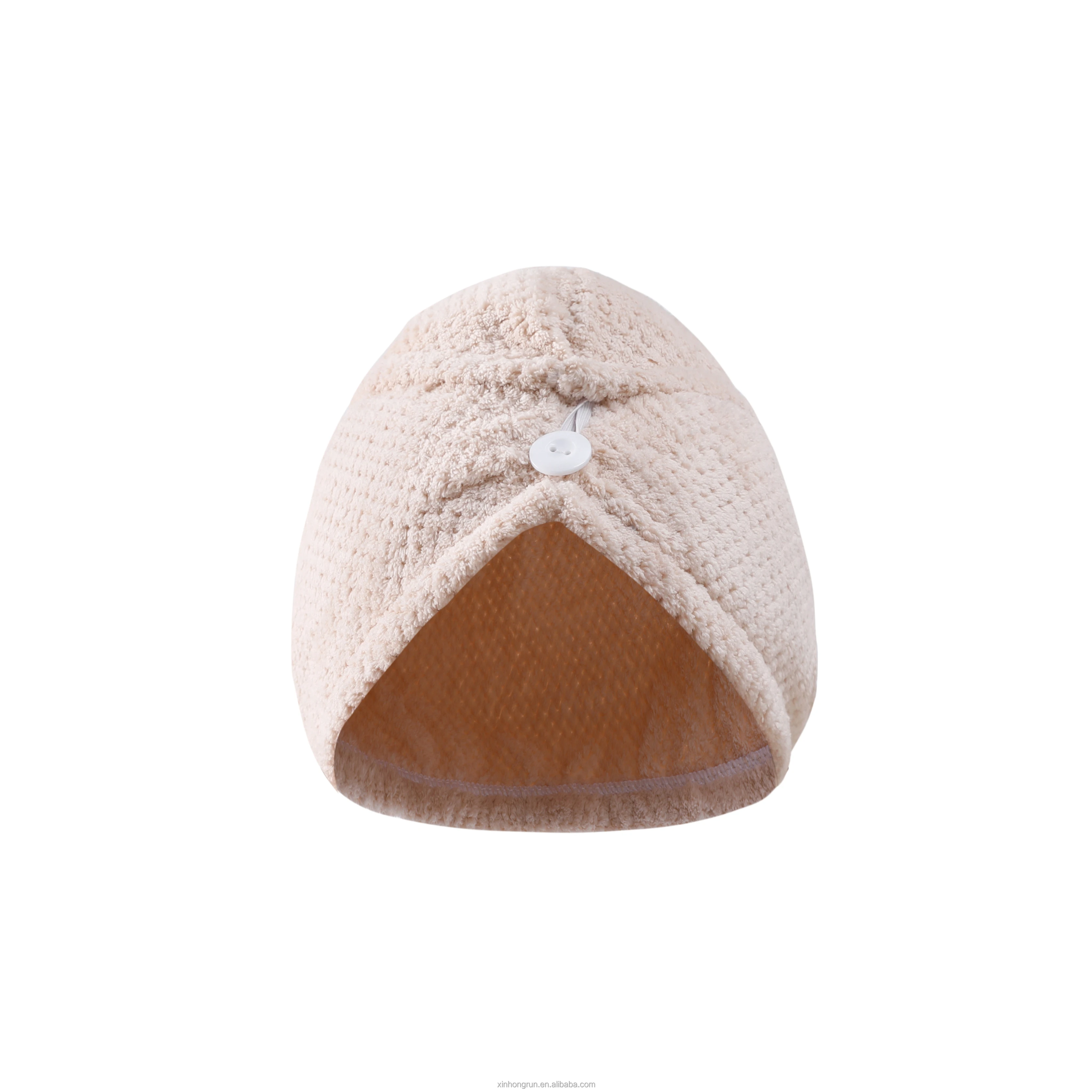 Personalized Large Microfibre Hair Towel Breathable Cozy Shower Bath Girl Hair Drying Cap