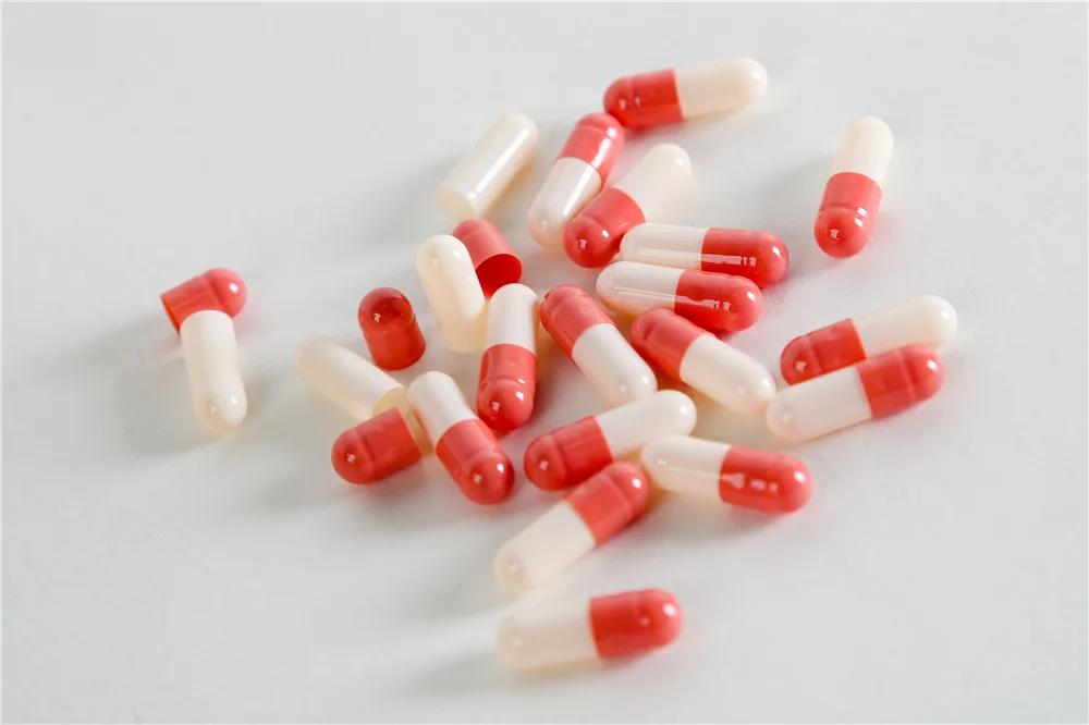 Hot sale colorful size 0 00 1 2 3 4 hard gelat/vegetable empty capsule