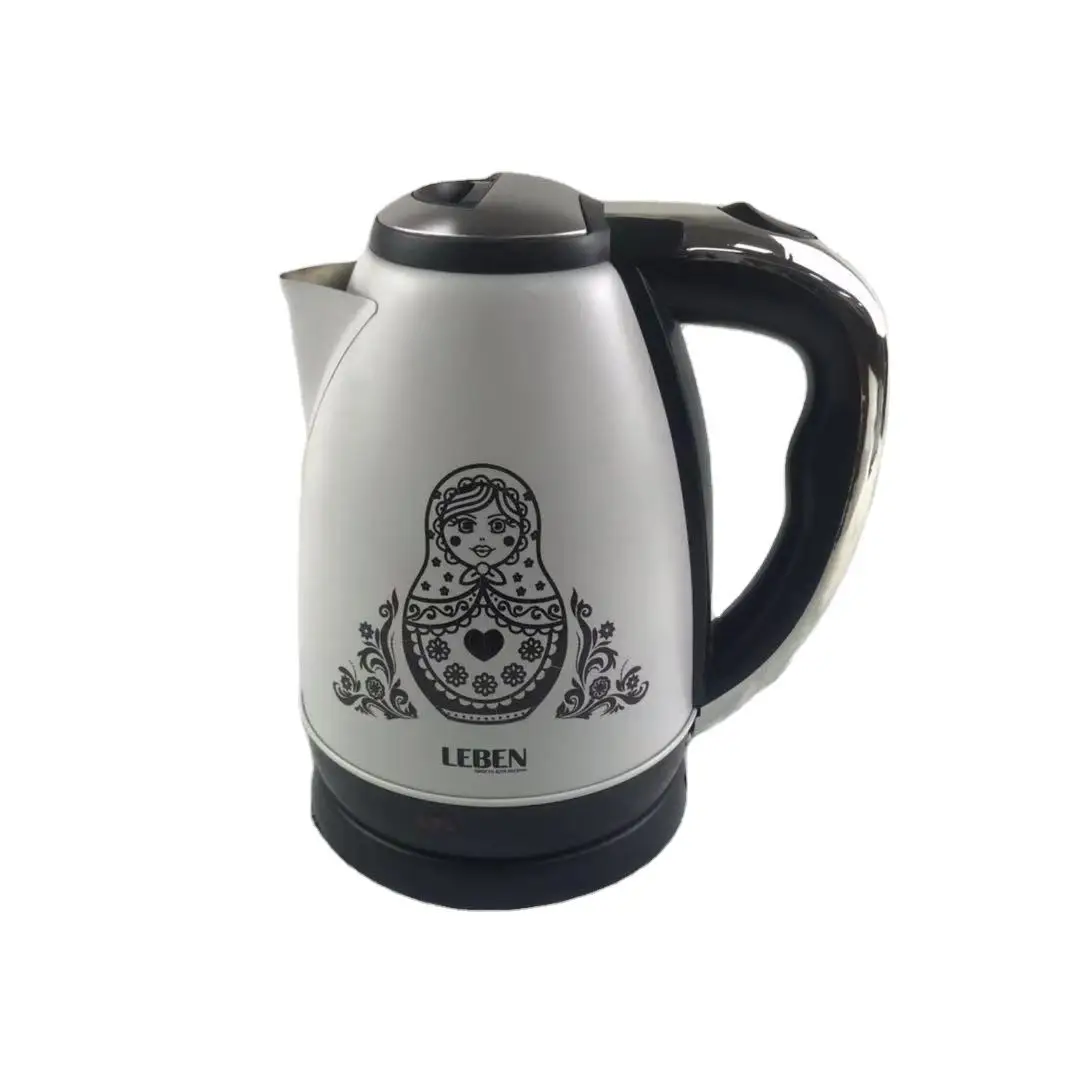 Электрический чайник из нержавеющей стали 2022 Лидер продаж высокое качество 1.8l Oem коробка упаковка штекер бойлер газовый котел водонагреватель