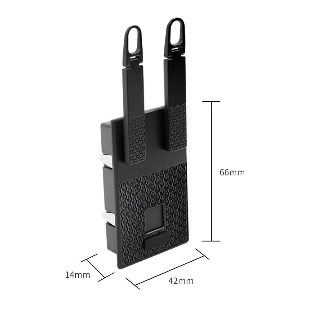 Embedded Fingerprint Lock Black Zinc Alloy Anti Theft Hardware for Bag Men Backpack Unlock By Hand