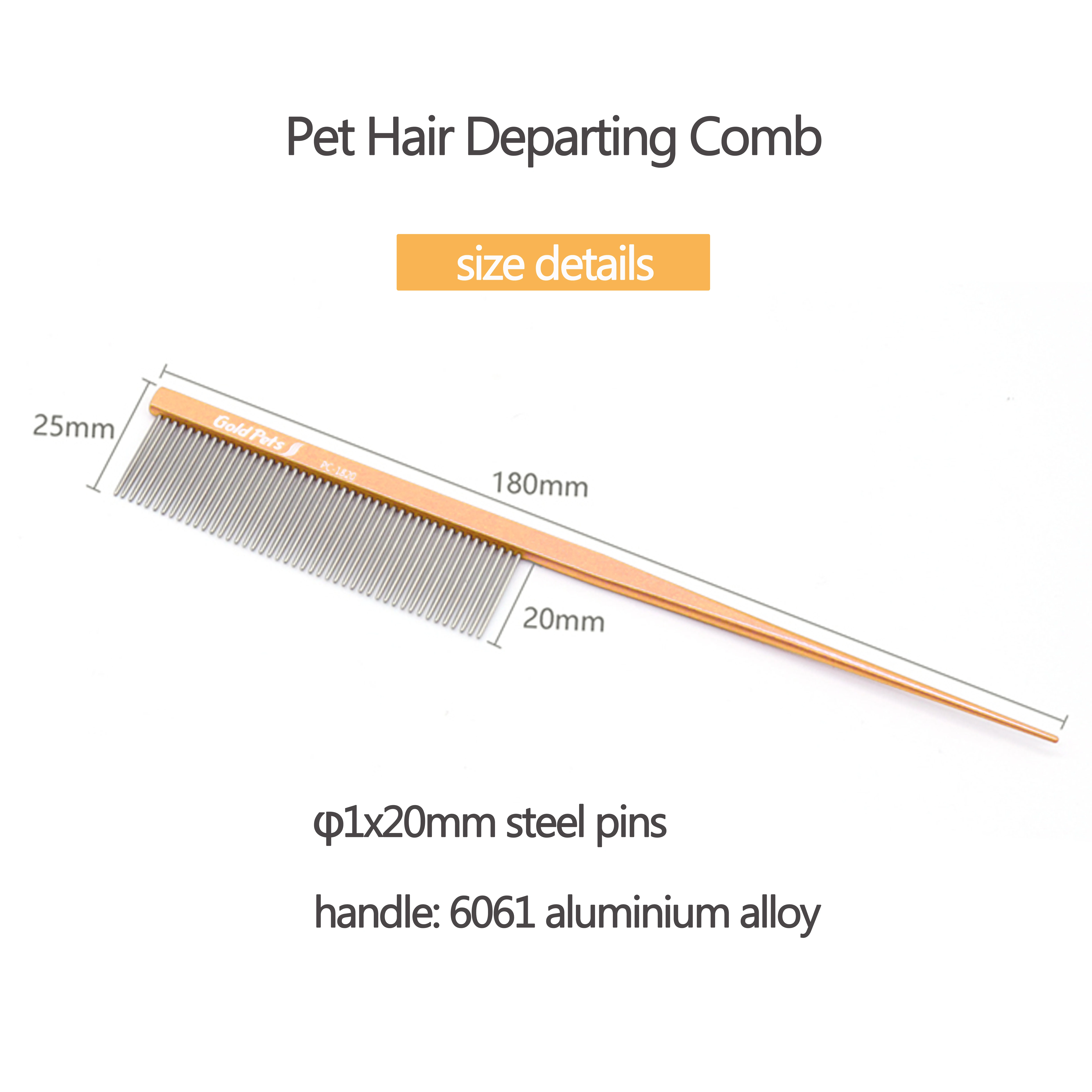 Pet Lice Collecting Red And Black Metal Stainless Steel Rat Tail Comb Grooming Battery Kids With 5 Tails