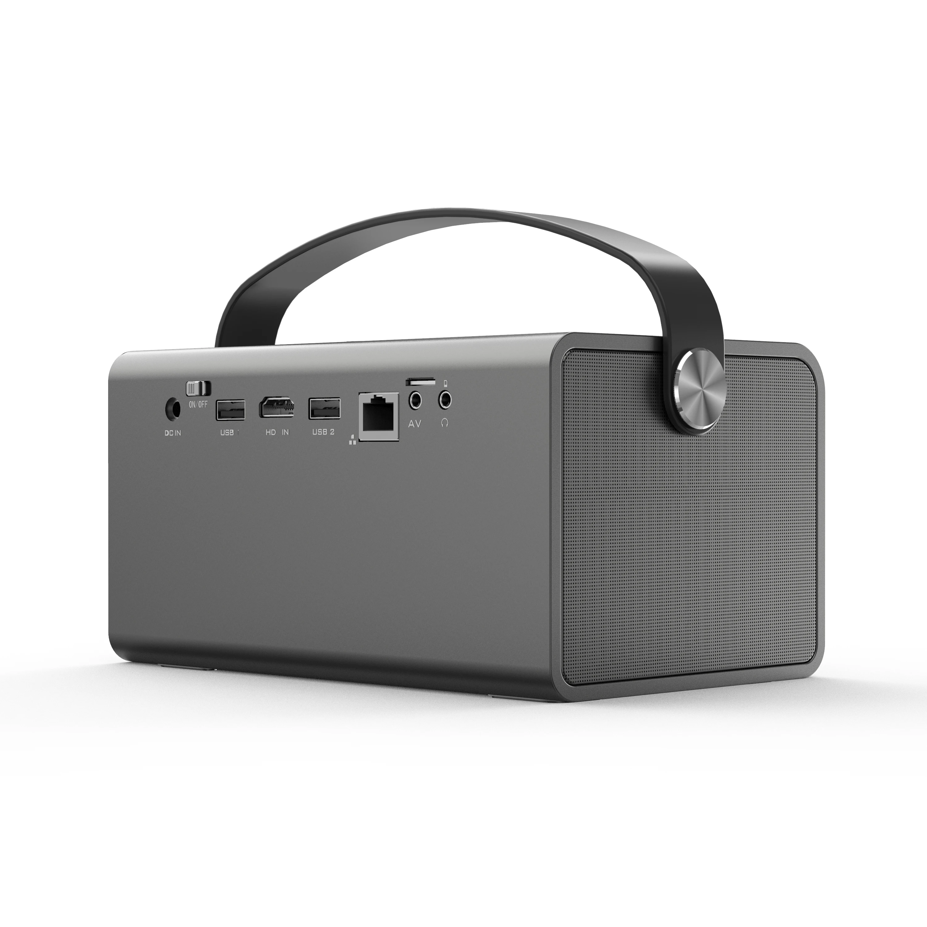 Sainyer Wholesale Remote Control 600 Lumens 4K HD 800P Android DLP Interactive Mini Smart LED Projectors