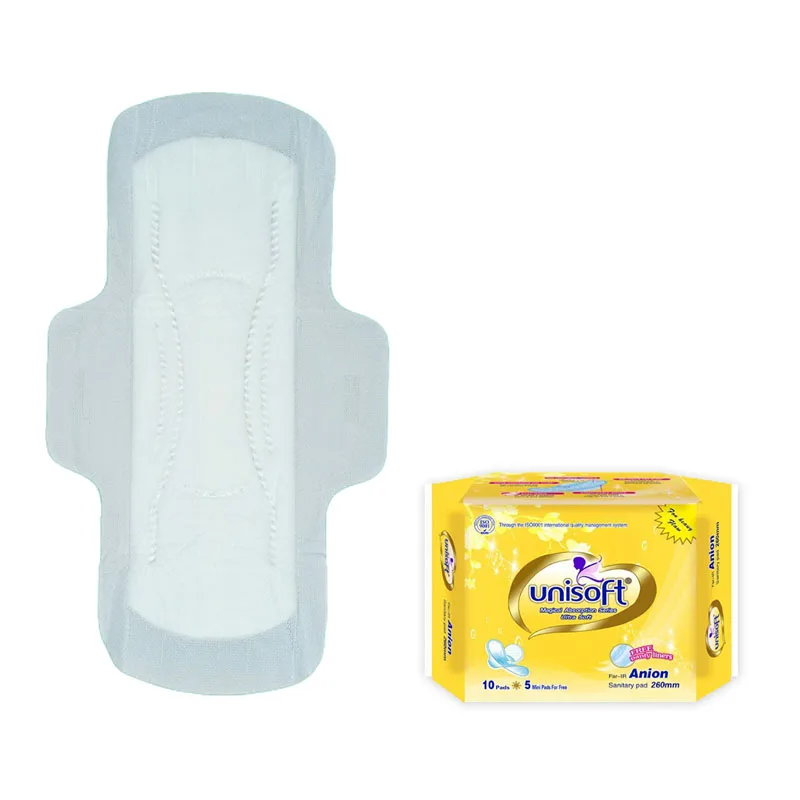 Brands Disposable Disposable Natural Pulp Organic Cotton Feminine Menstrual Pad Cheap Sanitary Towel Pads Women Napkin