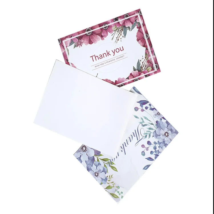 
Матовые розовые свадебные карточки из переработанной бумаги, карточка с благодарностью на заказ с черным логотипом 