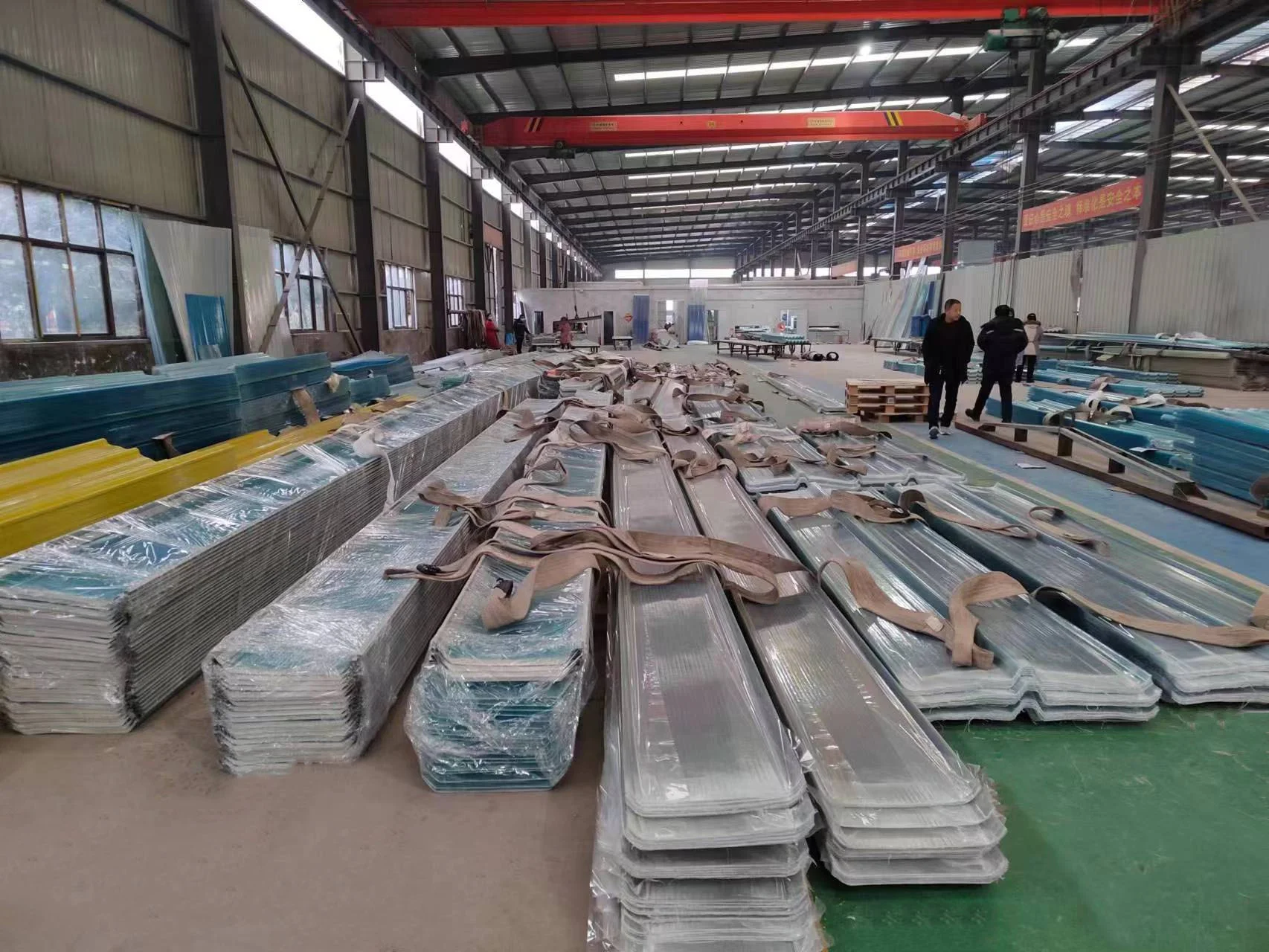 Building Material Roof Tiles FRP Gel Coat Panel Fiberglass Sheet Panels Roll