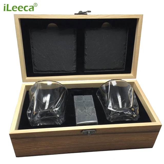 9 pcs/lot whisky Alcool boissons refroidisseur vin Pierre Sirotant Ice Cube Round Rock Cadeau de mariage Barre Outil Accessoires