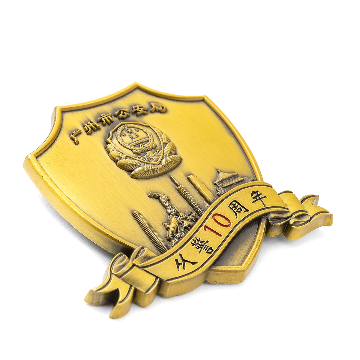 3D metal zinc alloy custom different antique plating color lapel pin