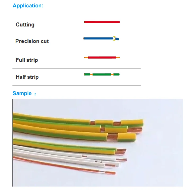 Copper Wire Strip Machine Electric Wire Stripping Machine Cable Insulation Cutting Machine