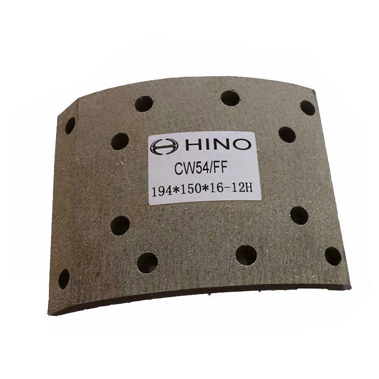 Hino Brake Lining For Japanese 4 Truck