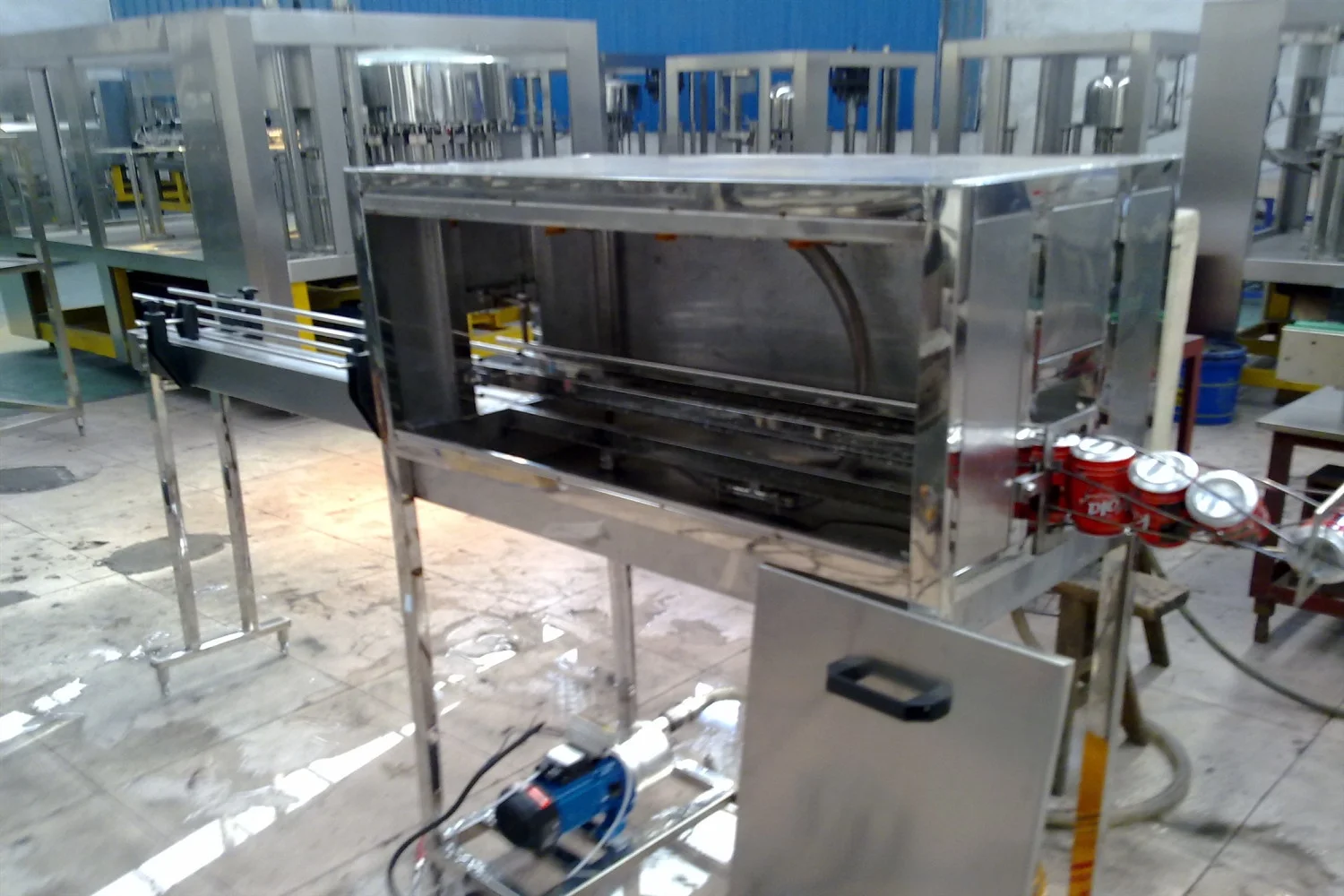 
Automatic 2-in-1 aluminum cans carbonated Beverage/Gas Drink Filling Line/Machinery 