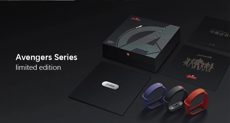 Top Selling Xiaomi Avengers Color Screen Smart Bracelet Heart Rate Smart Watch MI Band 4