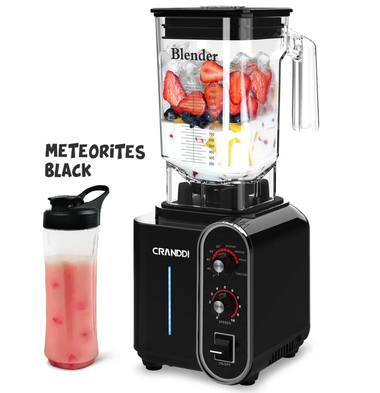 CRANDDI Ice Blender Drink Machine for Heavy Duty Industrial Blender