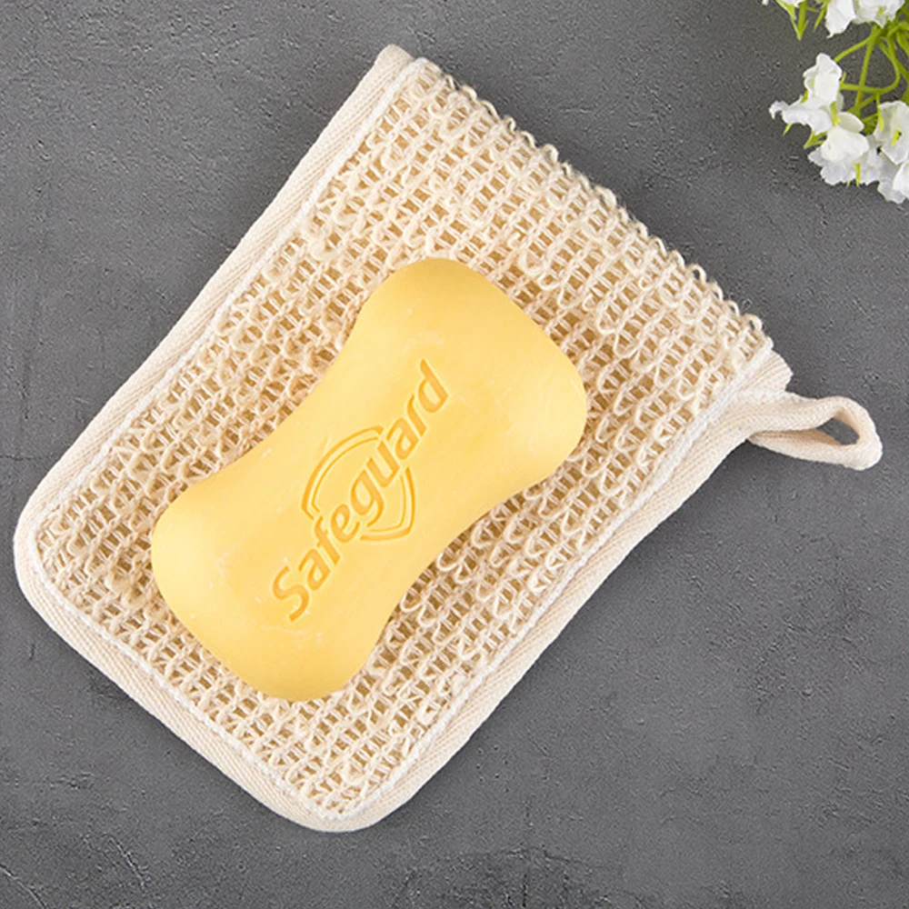 Flip Up Soap Bag Foaming Net Bath Towel Handmade Soap Storage Bag Cleaning Face Bath Body Cloth