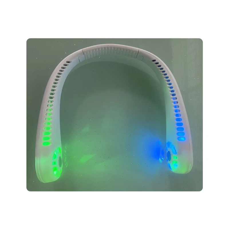 China Wholesale 5000Mah Personal Mini Usb Charging Cooling Air Around The Neck Fan