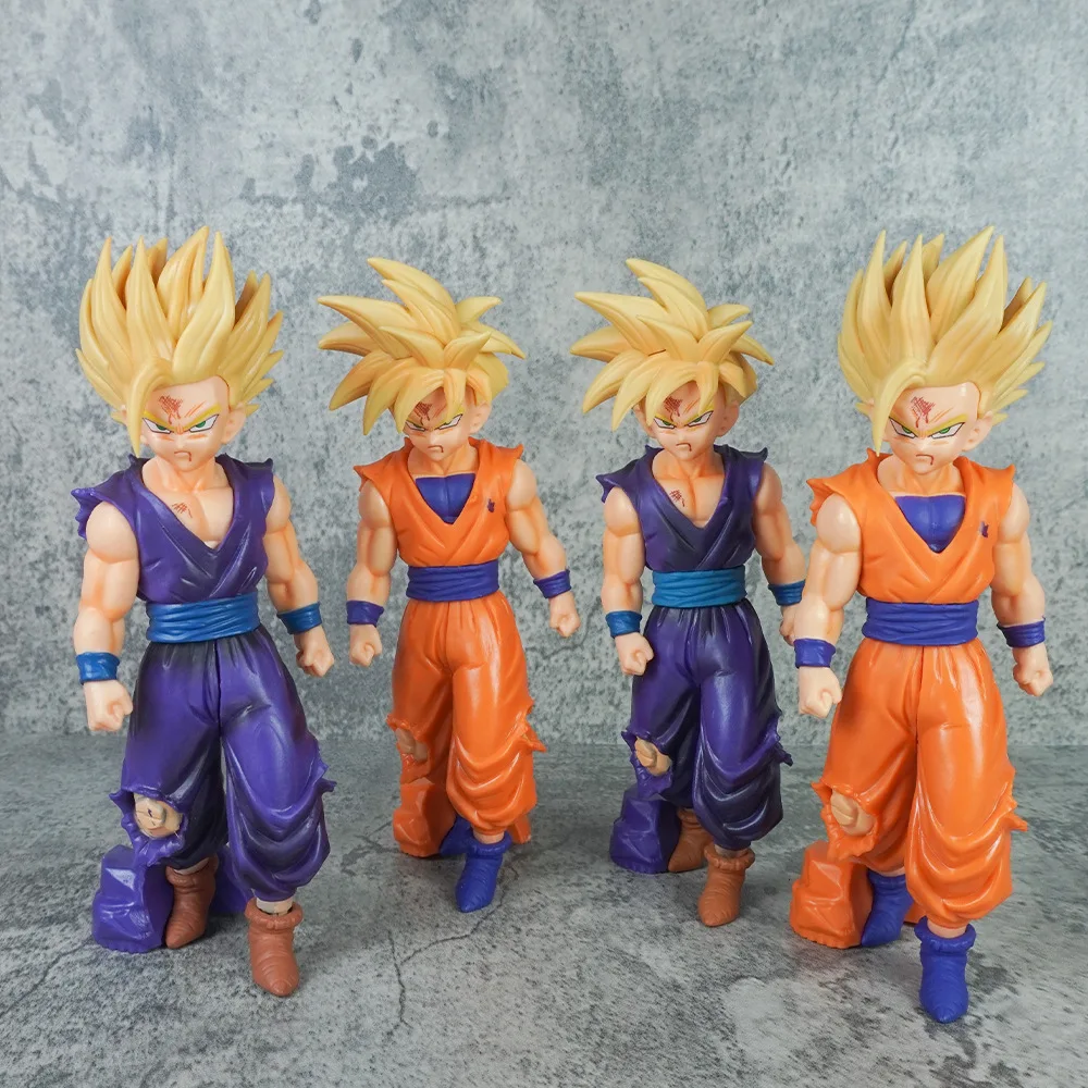Popular Japanese Anime Character 4 styles Super Saiyan Son Gohan dragon balls anime figures model toy