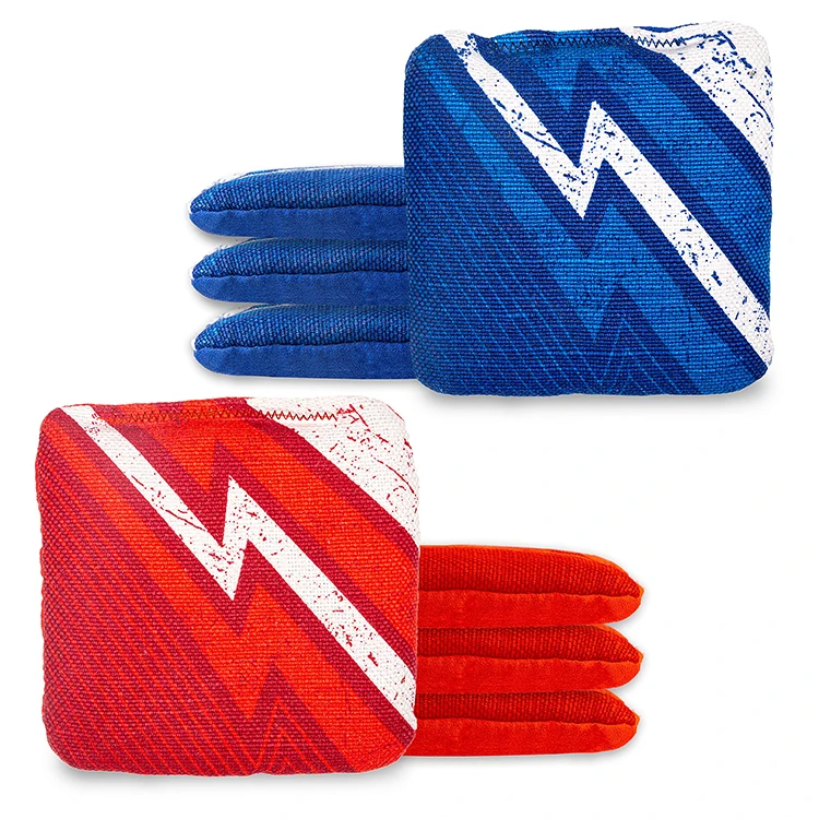 Square Fabric Hot Selling Cornhole Juggling Toss Canvas Bean Bags Game