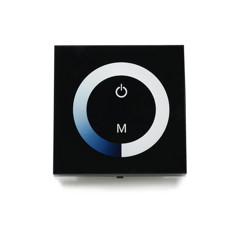 86*86mm 85*85mm white black screen printing 2.0MM 3.0MM  tempered glass for touch switch panel