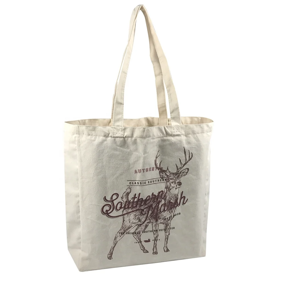 100%Cotton Grocery Shopping Women Handbags 12 oz Canvas Tote Bag