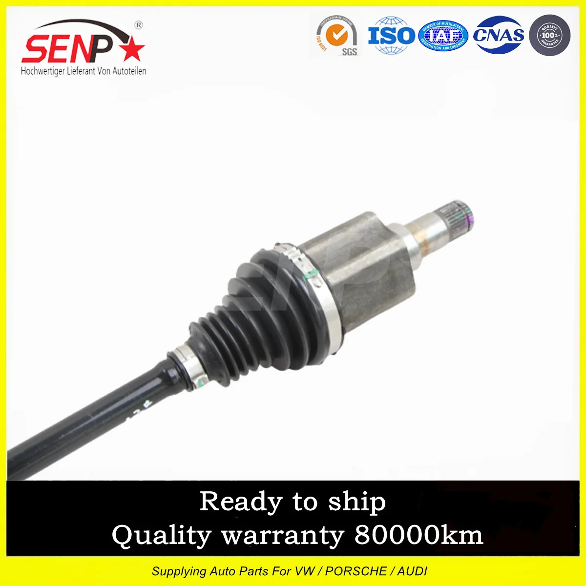 SENP Car Parts Drive Shaft Flex Joint 1ED407271 Front Driveshaft Propeller Shaft Left  For VW ID4.X ID4 ID6 ID6.X