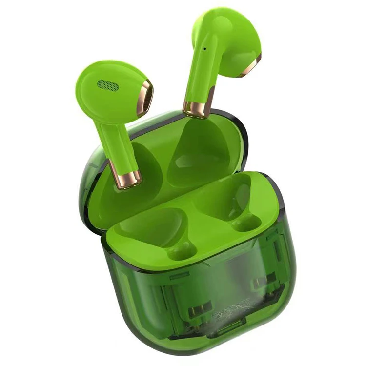 Custom logo oem odm tws earphones colorful ear buds mini size sports gaming headphone earbuds with charging case