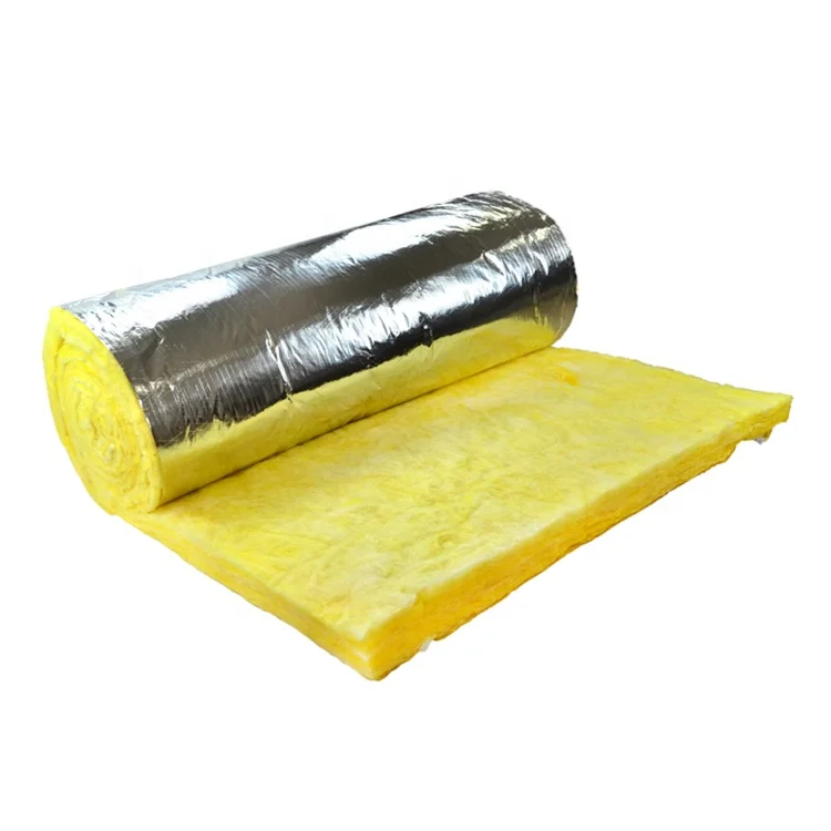 Glass wool blanket for Insulation Building Material 50mm thickness R2.0 Thermal Insulation