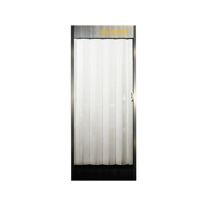 Personal Emergency Solutions CE Approved Safety Shower Eye Wash Station Room with Foot Pedal