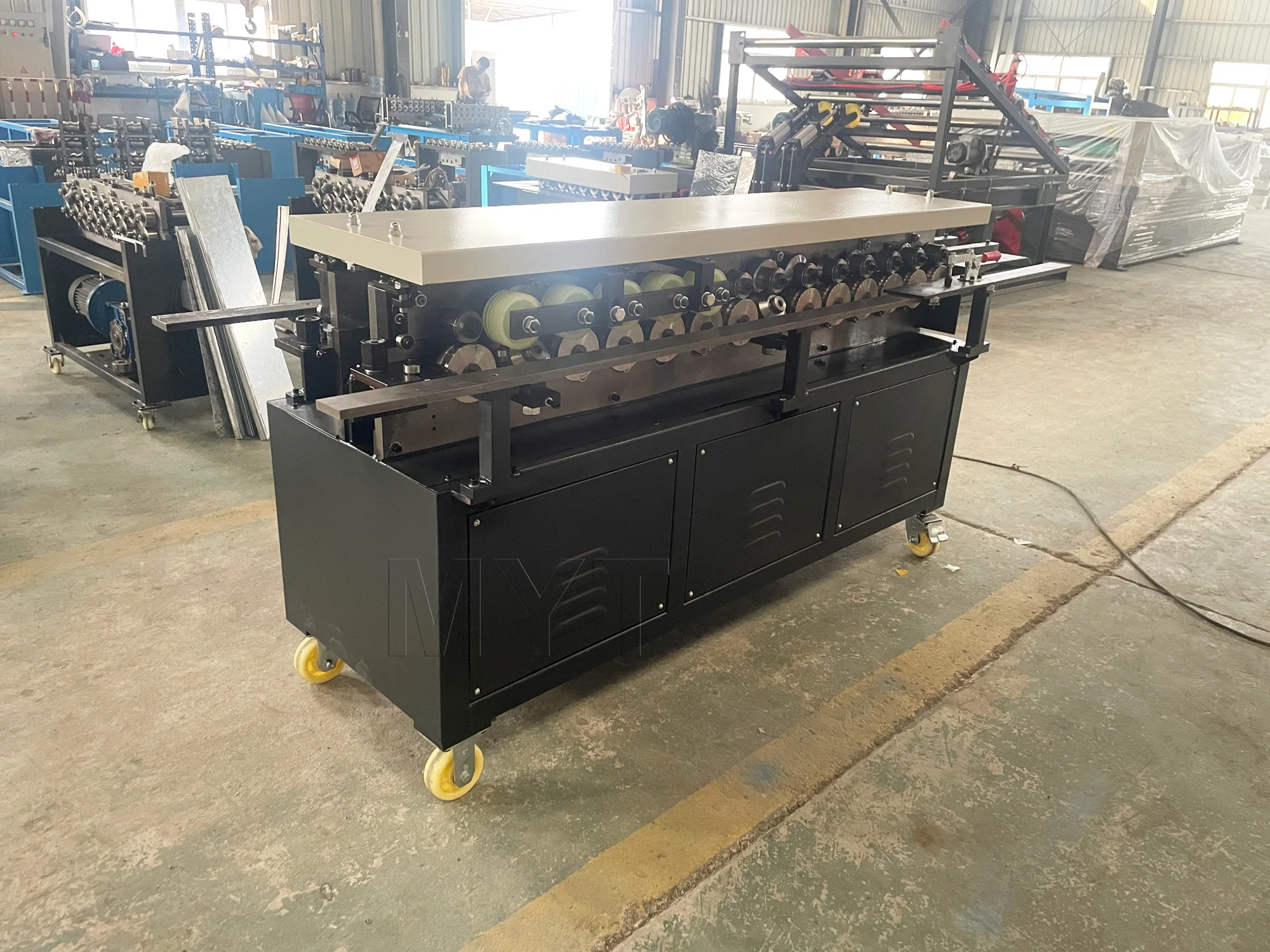 Машина для формовки фланцев MYT T15 TDF машина производства Стальных Фланцев HVAC