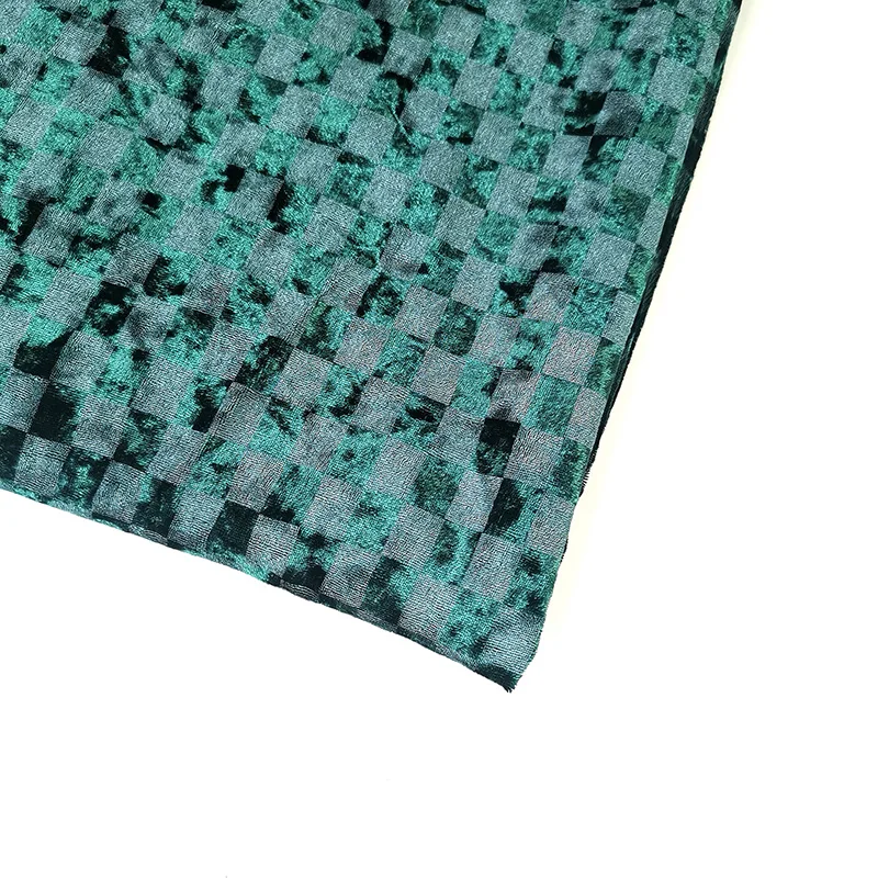 CRUSH VELVET FABRIC ICE VELVET KS KOREAN STRETCH FOIL PRINT VELOUR WARP KNITTING KOREA POLYESTER SPANDEX FOR DRESS INDIA