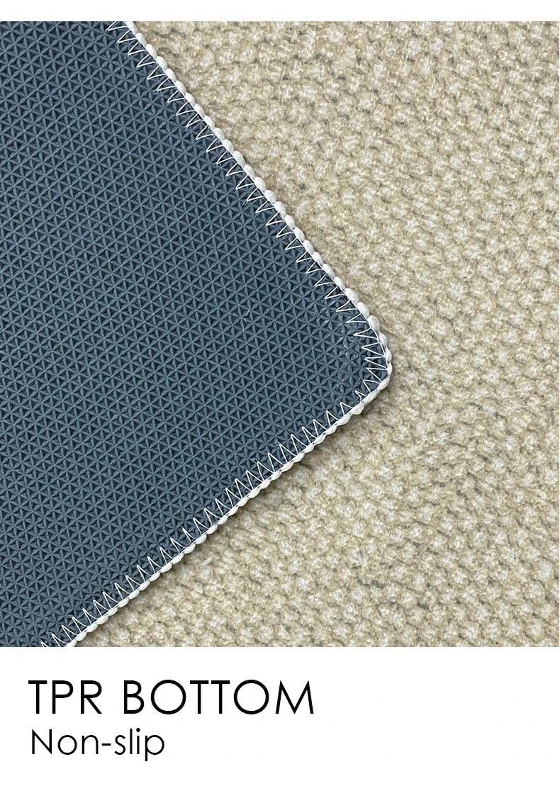 Imitation wool custom luxury big flooring round print Alfombras Tapis fluffy carpets and rugs for living room hotel decor