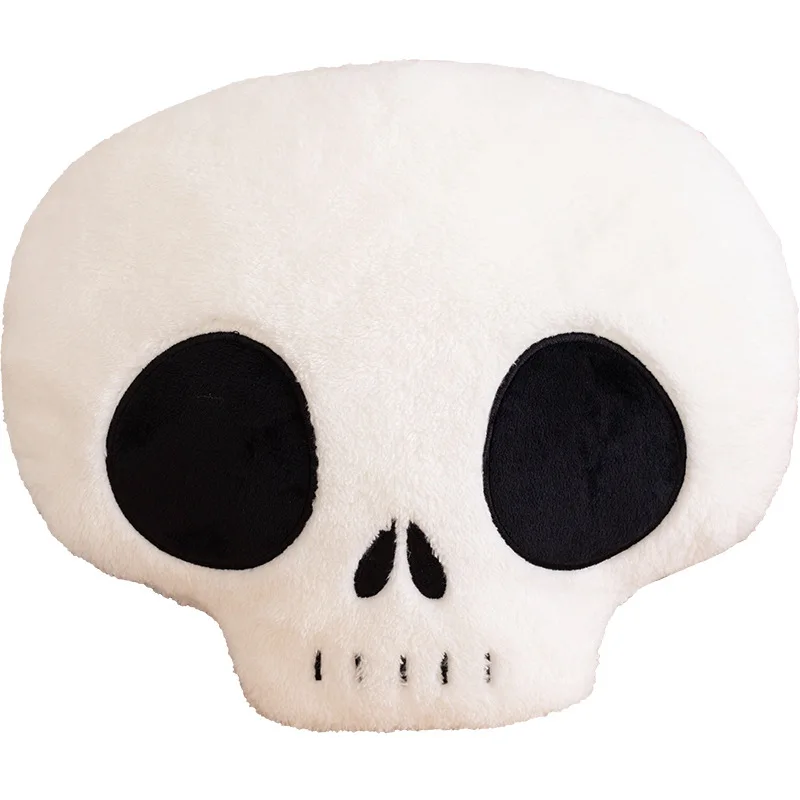 Horror Night Halloween Skull Head Stuffed Plush Toy Funny Dolls