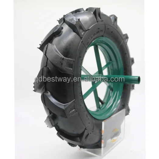 4.00-8 R-1 Agricultural tyre spoke wheel for france wheelbarrow hand trolley