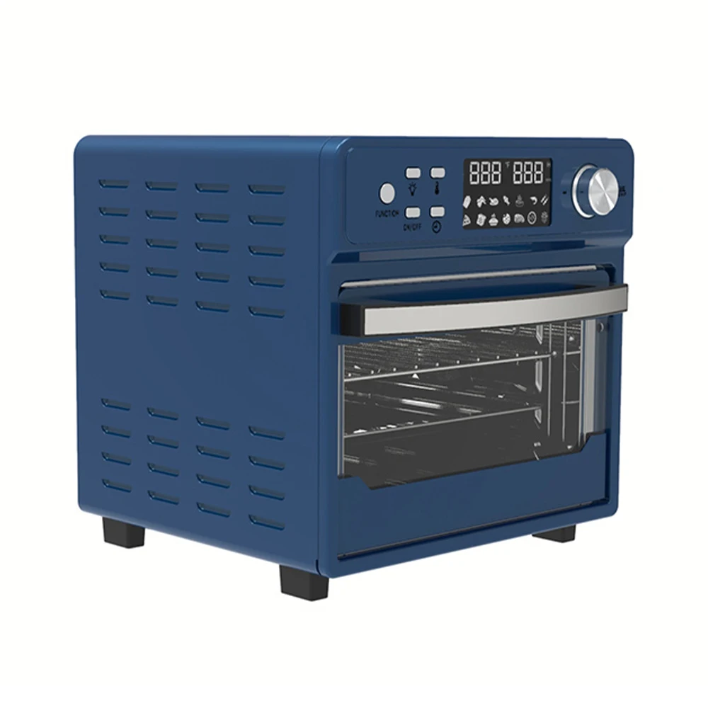 Household Multi-function Digital Electric Cooker Bread Bakery Hot Air Toaster Oven Oil Free Air Fryer Ovens with Rotissierie