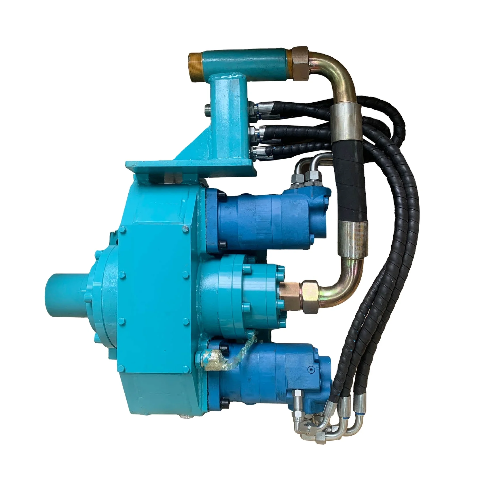 High-DTH Power Head for Water Well Drill Rig Hydraulic Excavator Rotary Hammer Compressor Connection Rock Drilling Equipment
