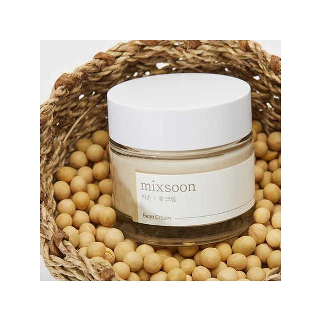 mixsoon Bean Cream - vegansnail glassskin 50ml Natural Plant Ingredients Elasticity Moisturising Nutritional Cream