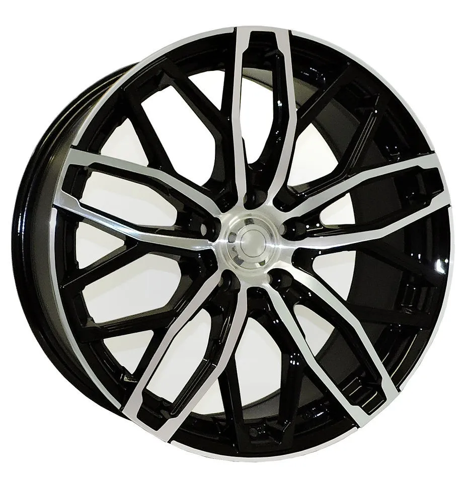 Customized performance wheels 17 18 19 20 21 22 inch 5 holes light weight forged aluminum alloy chrome rims for racing car