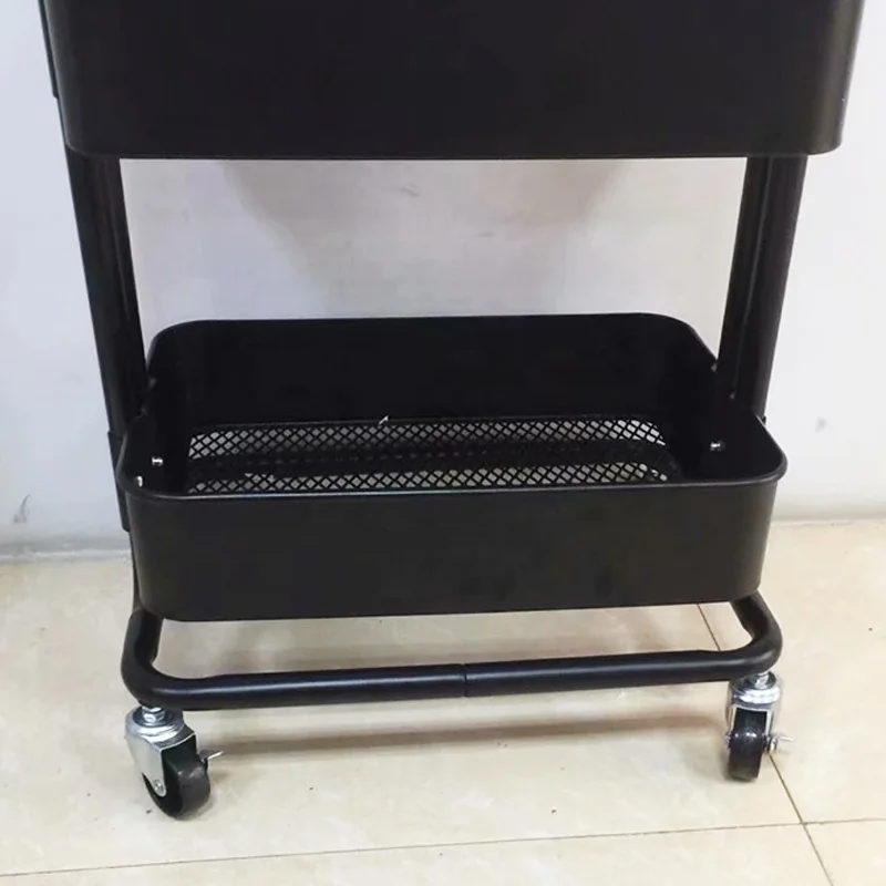 Beauty Equipments Rolling Cart Salon Cart Trolley Salon Drawer Trolley hairdressing tray cart With 24W Light