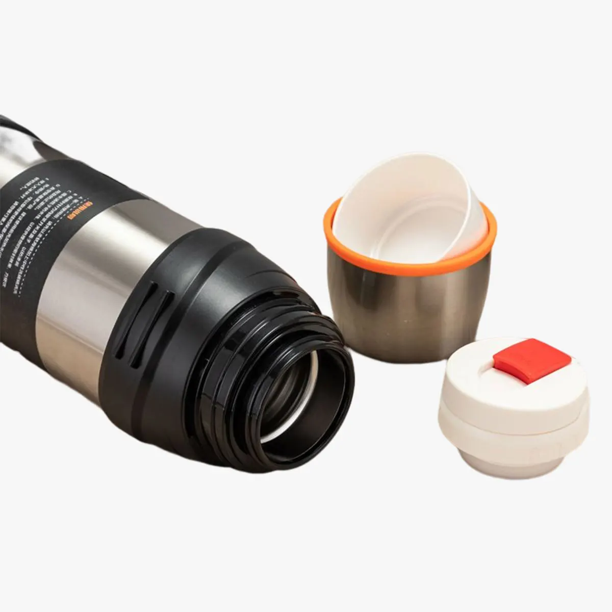 BPA Free Outdoor Sport Water Bottle Custom Stainless Steel Water Jug with 2 in1 Twist Lid