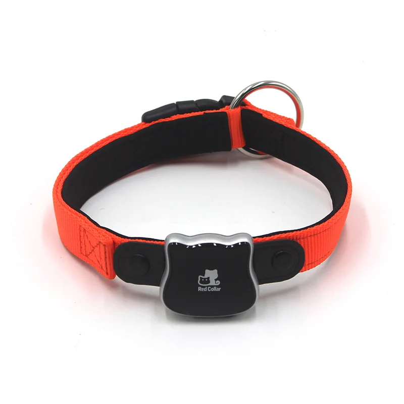 Google Map Pet Tracer GPS Activity Monitor Led Flash Light Dog Collar with Small GPS Tracking Device 2G