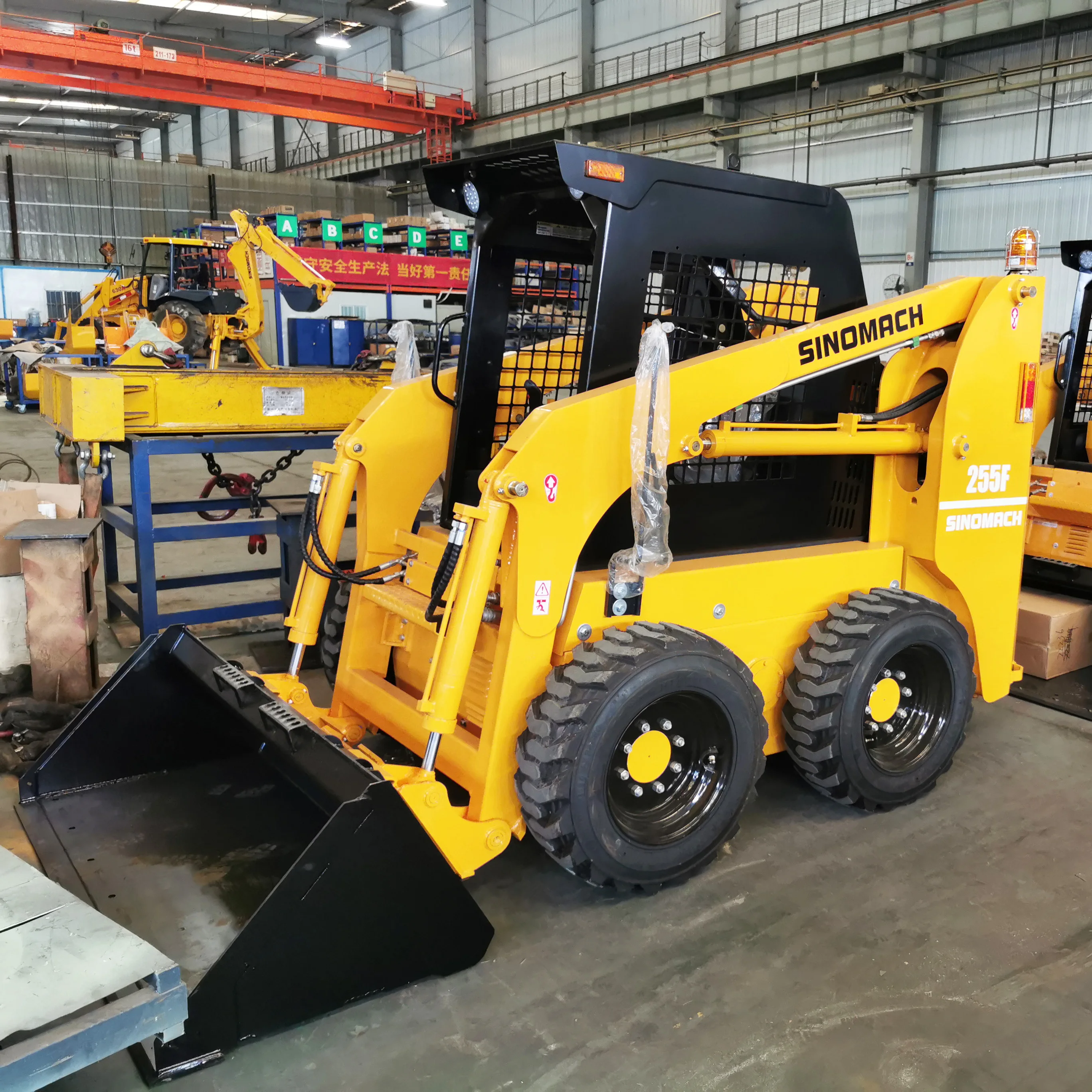 Superior Adaptability  micro skid steer loader for sale Skid steer loader bearing with 10-16.5NHS-10PR L-2B tire