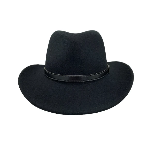 wholesale cheap women 100% wool felt stetson lemmy cowboy hats for sale
