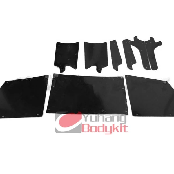 Fiber Glass FRP For 1992-1997 RX7 FD3S RB Rocket Bunny V2 9pcs Rear Diffuser