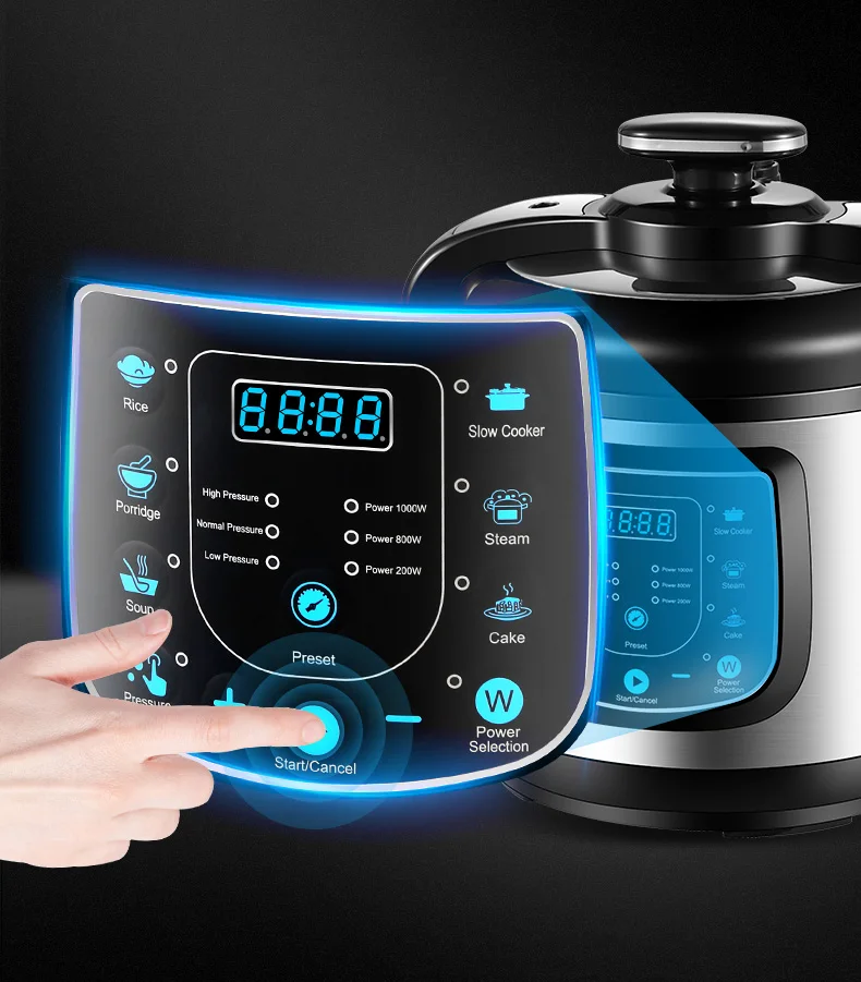 multi cooker pot Cooking Appliances Stainless Steel Electric Pressure Cooker