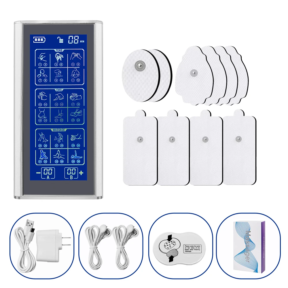Ems Tens 3000 Fisioterapia Una Unidade Electrode Sheaper Muscle Ultrasonic Stimulator Combined and Machine Physiotherapy Device