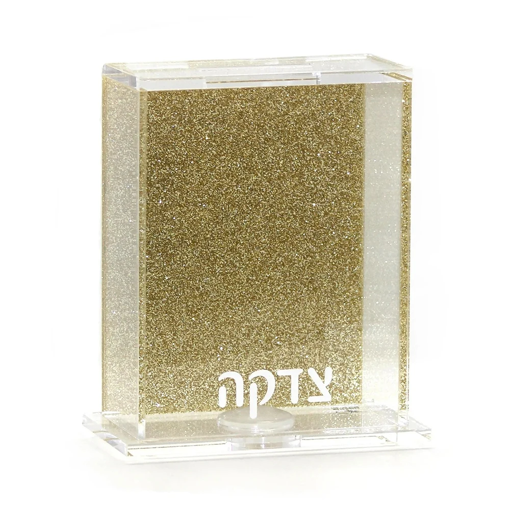 Jewish Judaica круглая монета коллекционная акриловая благотворительная коробка для пожертвований