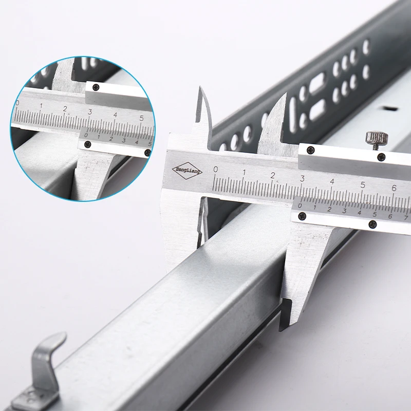 Factory Custom 3 Fold Hidden Telescopic Rails Soft Close Undermount Concealed Drawer Slide
