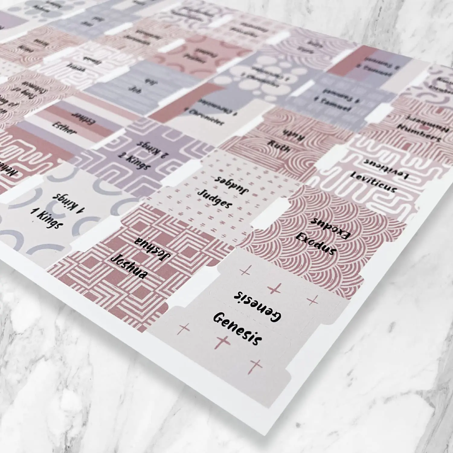 Self Adhesive Teal Bible Labeling Tabs Sticker With Large Print For Women Bible Index Tabs In Total For Old And New Testament