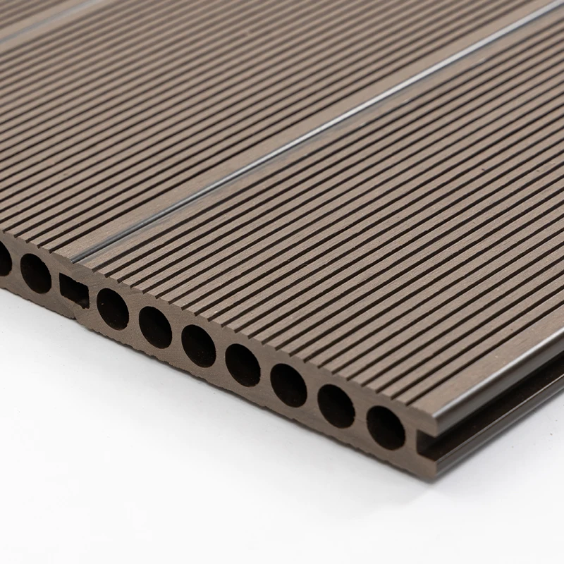 Hot Sale Custom Hollow WPC Co-extrusion Decking Floor Outdoor Garden Decking Panels With Accessories