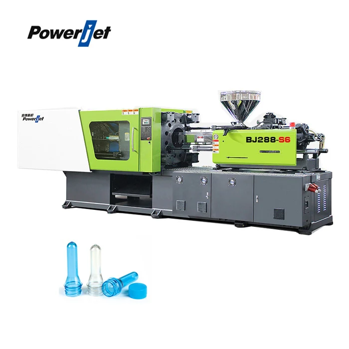 Powerjet пластиковые преформы и ПЭТ крышки бутылки литья машина для